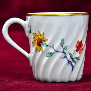 Коллекционная Фарфоровая Кофейная пара HAVILAND Limoges, Франция.