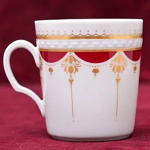 Коллекционная Фарфоровая Кофейная Пара FURSTENBERG, Германия - вторая половина ХХ века.