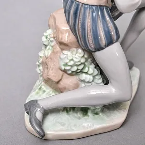 Коллекционная Фарфоровая статуэтка «Дон Кихот Ламанчский», Lladro Испания.