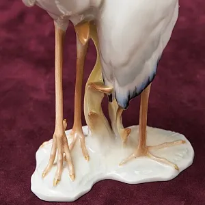 Коллекционная Фарфоровая Статуэтка «Птицы - Две Цапли», Hutschenreuther, Германия -1965 год.