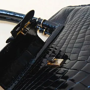 Сумка Дамская из Натуральной Крокодиловой Кожи Западная Германия 50 -е годы ХХ века..