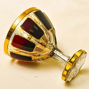 «Рубиновый Хрусталь» - Ваза - Креманка - Орешница, ERNST WITTIG, Германия.