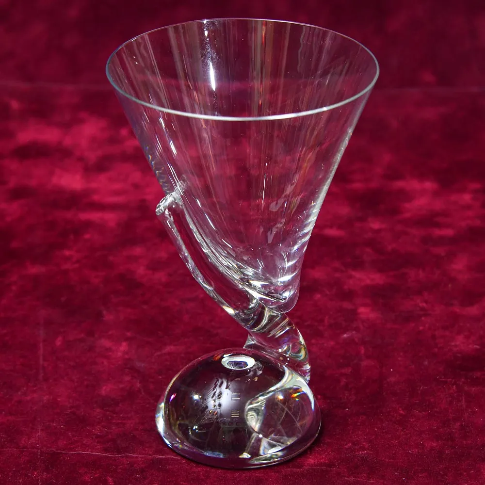 Редкость! Коллекционный Хрустальный Бокал для вина, VAL SAINT LAMBERT Бельгия.
