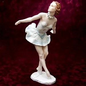 Большая Авторская Фарфоровая Статуэтка «БАЛЕРИНА» ROSENTHAL Германия -1954 год.