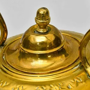 Винтажный Латунный Чайник на 3 литра. Марокко, середина ХХ века.