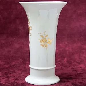 Коллекционная Фарфоровая Ваза «Райские птицы» KAISER Германия - 1970 год.