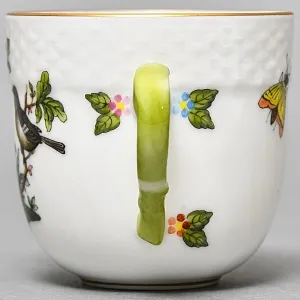 Фарфоровая Кофейная пара «ROTHSHILD BIRDS», Herend Венгрия, вторая половина ХХ века.