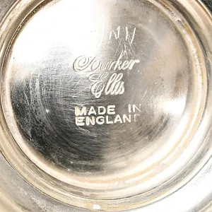 Металлическая Баночка - Емкость для сахарной пудры, Sheffield, Англия середина ХХ века. 