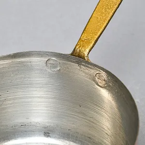 Винтажный Набор - 5-ть Медных Ковшиков - Сотейников разных размеров, Франция - 70 -е годы ХХ века.