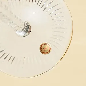 Шесть Бокалов из Цветного Хрусталя «Виноград», NACHTMANN Германия, 60 -е годы ХХ века.