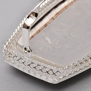 Винтажная Сухарница - Конфетница - Фруктовница, Метал Silverplate, Sheffield Англия, 70-е гг.