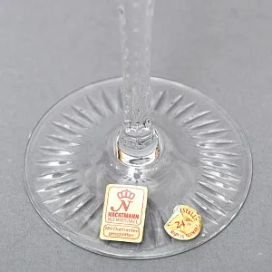 Набор 6-ть Фужеров серия «Prosecco - Виноград» Цветной Хрусталь, NACHTMANN Германия, 60-е гг.