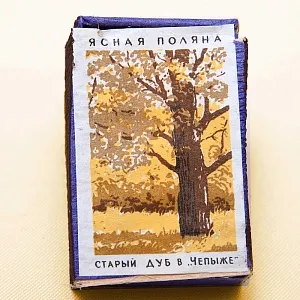 Памятный Сувенирый Набор - Хозяйственные Спички «Лев Толстой - Ясная Поляна», СССР -1967 год.