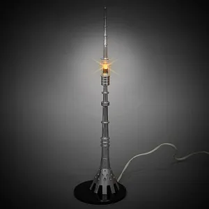 Электрический Настольный Сувенир - Ночник «Останкинская телебашня» СССР - 1980 год.