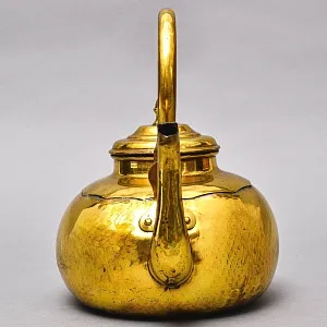 Винтажный Латунный Чайник на 2,5 литра. Франция середина ХХ века.