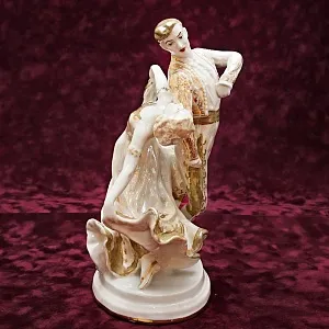 Авторская Коллекционная Фарфоровая статуэтка «Испанский танец», СССР ЛЗФИ, 1967 - 1983 годы.