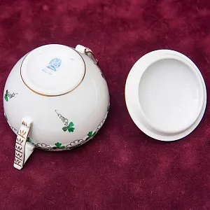 Классический Кофейный Сервиз PERSIL на 6 персон, 16 предметов. Фарфор HEREND, Венгрия.