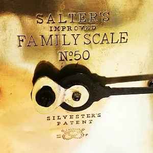 Старинные Кухонные Механические Весы Повышенной точности, SALTER'S Англия конец ХIХ века.