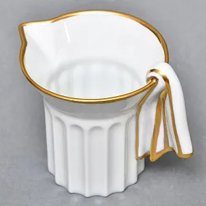  Фарфоровый Кофейный сервиз тет-а-тет «Греческие колонны» 8 предметов, Furstenberg Германия.