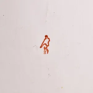 Винтажное Сервировочное Фарфоровое Блюдо - Тарелка «Бело-Золотой Лист», Дулёво СССР -80 гг.