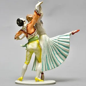 Коллекционная Фарфоровая Статуэтка «ТАНЕЦ ЛЮБВИ», Hutschenreuther Германия, 1965-1967 годы.