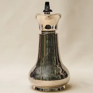 Винтажный Металлический Кофейник - Кувшин на 0,8 литра. Silverplate, SHEFFIELD Англия 50-е годы ХХ века.
