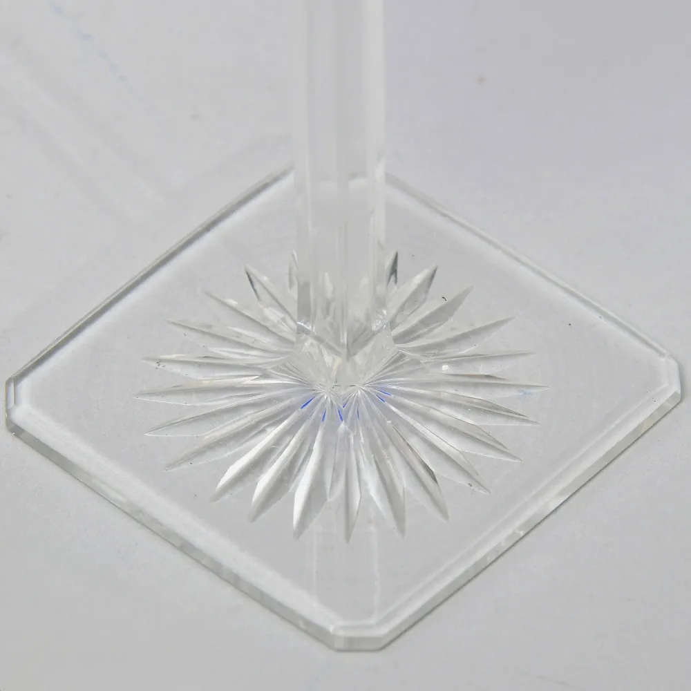 Антикварный Набор - Хрустальные Бокалы для вина «IMPERIAL», Saint Louis Франция, 1880 -1900 гг.