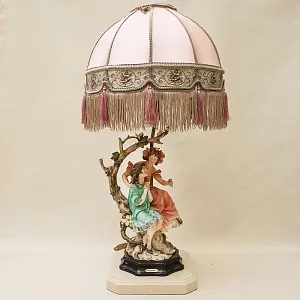 Настольная Электрическая Лампа - Светильник «ВЕСНА», FLORENCE, Италия -1985 год.