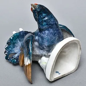 Птица Фарфоровая статуэтка «Охота - Тетерев», Карл Энс / Karl Ens Германия - 1958 год.