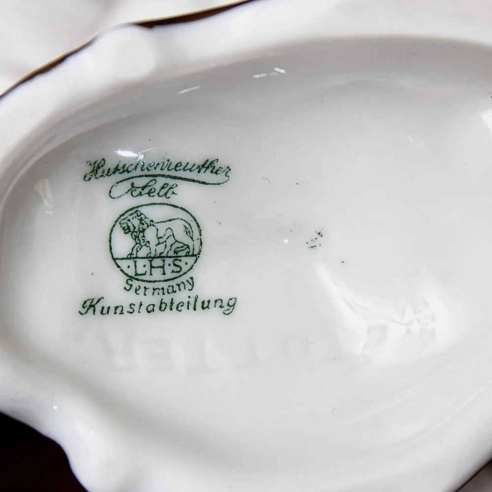 Авторская Фарфоровая Статуэтка «Путти с петухом», Hutschenreuther, Германия - 1955 год.