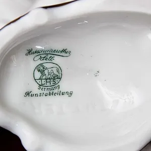 Авторская Фарфоровая Статуэтка «Путти с петухом», Hutschenreuther, Германия - 1955 год.