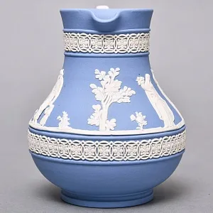 Кувшинчик - Молочник - Сливочник «Голубой Антик», фарфор ВЕДЖВУД / WEDGWOOD, Англия.