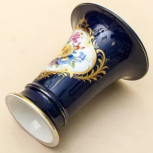 Коллекционная Фарфоровая Ваза Н - 14 см., MEISSEN / МЕЙСЕН, Германия - 1982 год.