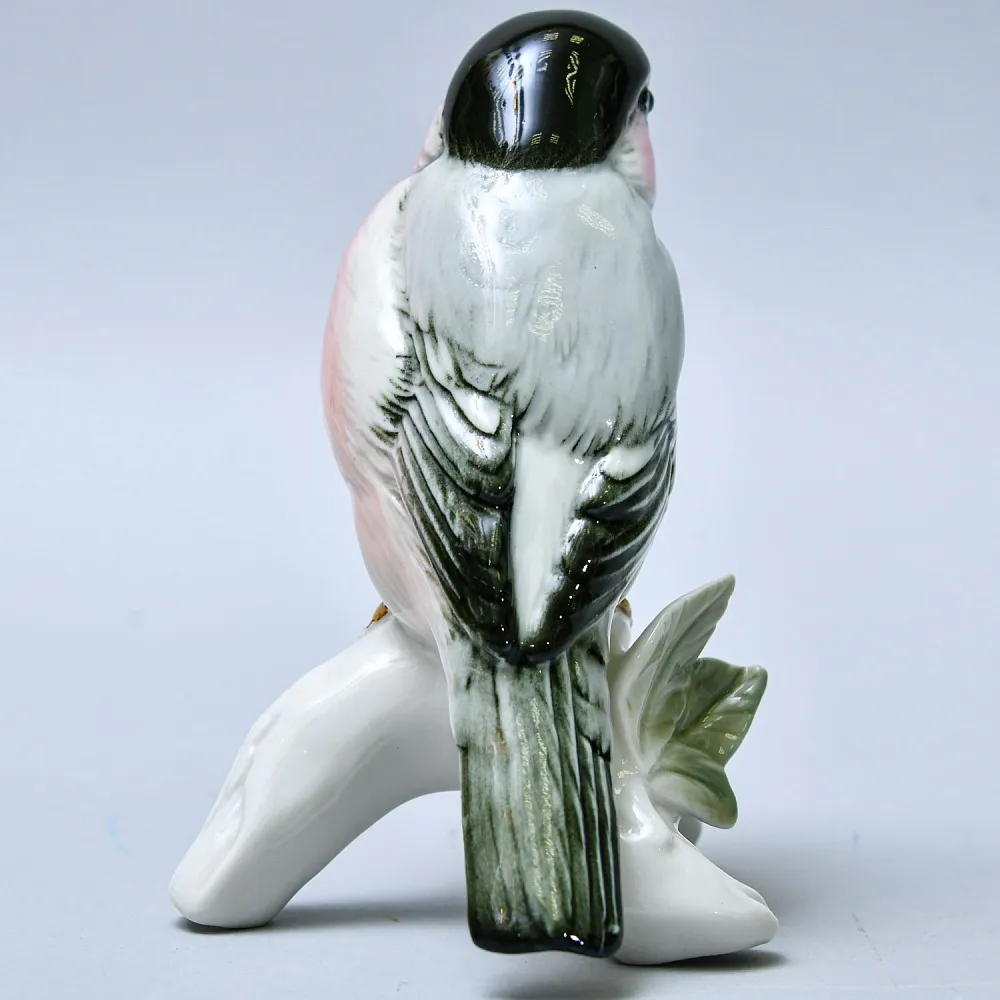 Редкость! Фарфоровая статуэтка «Снегирь», Karl Ens  Германия, 50-е годы ХХ века.