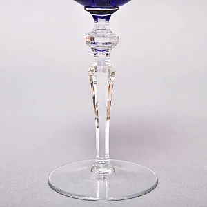 Шесть Бокалов из Цветного Хрусталя «МЭРИЛИН», NACHTMANN Германия, 60 -е годы ХХ века.