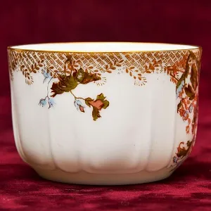 Винтажная Чайно-Кофейная пара + Тарелка (тройка), Фарфор Limoges Франция, 1876 - 1896 годы. 