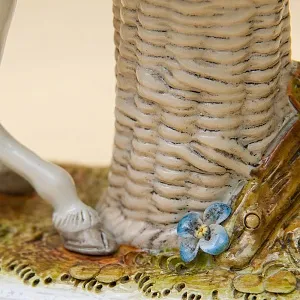 Большая Статуэтка «Генерал БЕССЬЕР на коне» Фарфор Scheibe - Alsbach Германия -1952-1972 г.