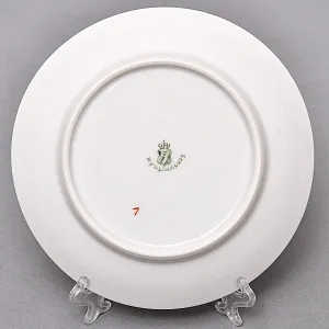 Коллекционная Кофейная пара «Летние цветы», Фарфор Nymphenburg, Германия.