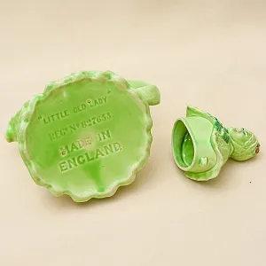 Редкость! Коллекционный Заварочный Чайник «LITTLE OLD LADY», Фаянс Англия нач. ХХв.