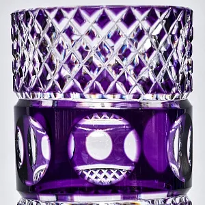 Дизайнерская Ваза Цветного Хрусталя WMF Crystal Cabinet Германия -70 годы ХХ века..