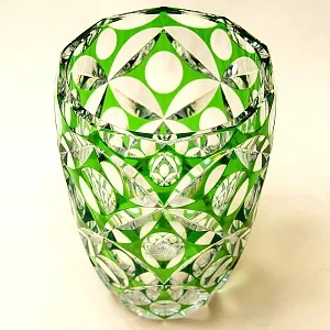 Коллекционая Хрустальная Ваза SPODE Crystal Германия 60-е годы. Н - 20 см.