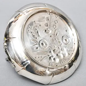 Металлическая Сухарница - Конфетница - Фруктовница, Silverplate, Mappin & Webbs Англия. 