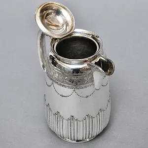 Металлический Кофейник - Чайник на 1,7 литра. Silverplate, SHEFFIELD Англия.