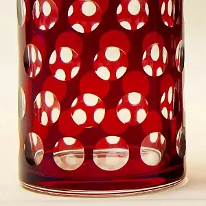 Набор для Виски Графин и Стаканы «Таüsend Aügen» Цветной Хрусталь, WMF Crystal Cabinet Германия.