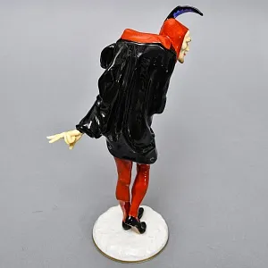 Редкость! Большая Фарфоровая статуэтка «МЕФИСТОФЕЛЬ», Hutschenreuther Германия. 