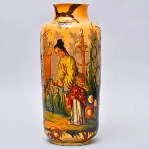 Редкие!!! Большие Антикварные Парные Вазы «Персидские мотивы», Франция VIEUX PARIS.