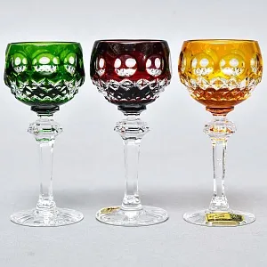 Набор - Хрустальные Рюмки Barthmann, Германия, начало 70-х годов ХХ века. 