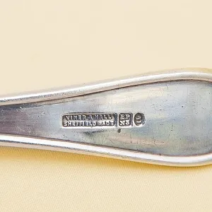 Набор для Салата VINER & HALL SHEFFIELD Англия Silverplate 60 -е годы ХХ века.