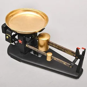 Редкость! Чугунные Бытовые Весы Повышенной точности до 2 кг. МВЗ СССР -1954 год.