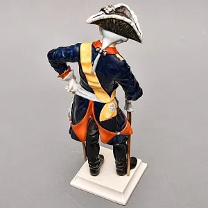 Коллекционная Фарфоровая статуэтка «Старый Фриц» - «Король Пруссии Фридрих II», Hutschenreuther Германия.